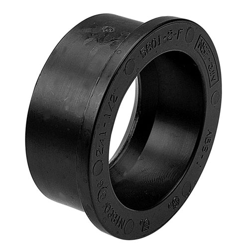 6 inch X 4 inch ABS DWV Flush Bushing Spg x H