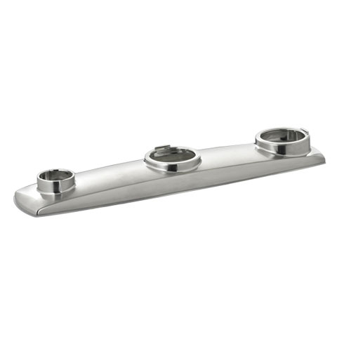 American Standard 4101.000P.075 Arch Metal Escutcheon Plate - Stainless Steel