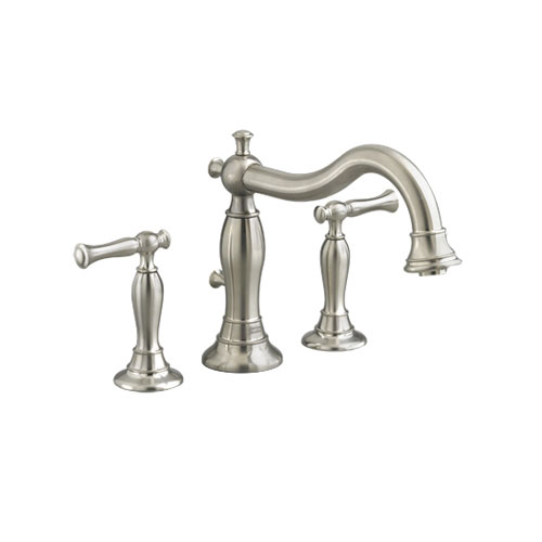 American Standard 7440.900.295 Quentin Deck Mount Tub Filler - Satin Nickel