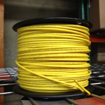 14 Gauge Tracer Yellow Wire for PE Pipe 2500' Roll