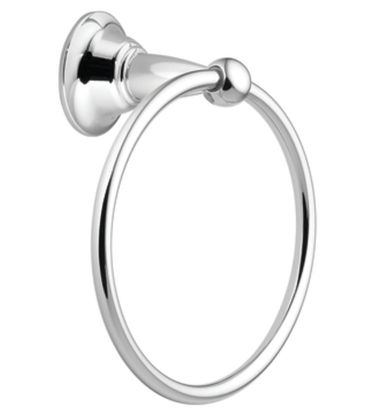 Moen DN6886CH Creative Specialties Sage Towel Ring - Chrome