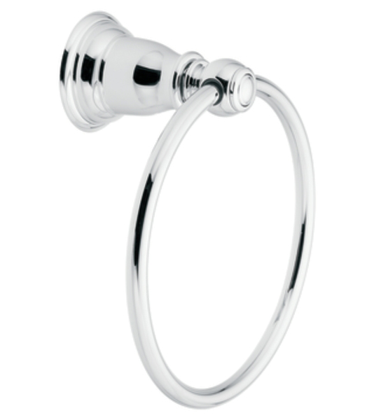 Moen YB5486CH Creative Specialties Kingsley Towel Ring - Chrome