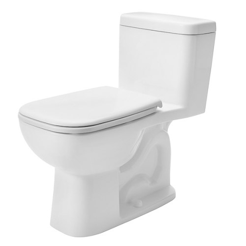 Duravit 113010001 D-Code 1 Piece Toilet - Alpine White