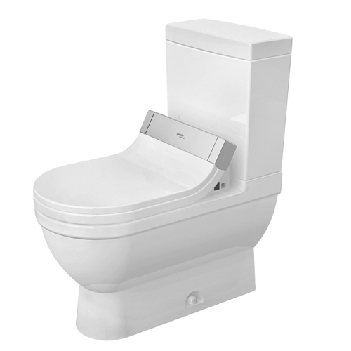 Duravit 2125510000 Starck 3 Two Piece Toilet - White