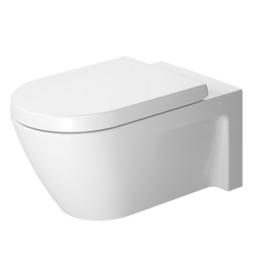 Duravit 2533090092 Starck 2 Toilet Wall Mounted Washdown Model - White