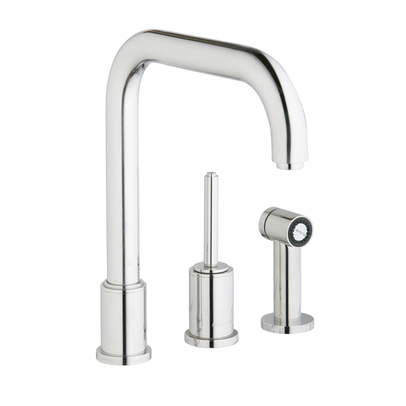 Elkay LK7722PSS Ella Kitchen Faucet w/Side Spray - Polished Stainless Steel