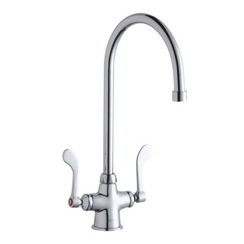 Elkay LK500GN08T4 Concealed Deck Commercial Faucet - Chrome