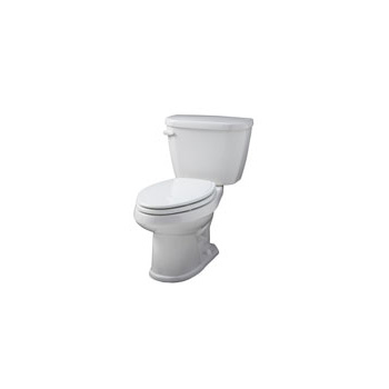 Gerber VP-21-512 Viper Elongated 2 Piece Toilet - White