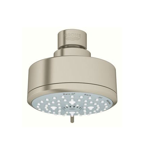 Grohe 26043EN0 Tempesta Cosmopolitan 100 Four Spray Head shower - Brushed Nickel