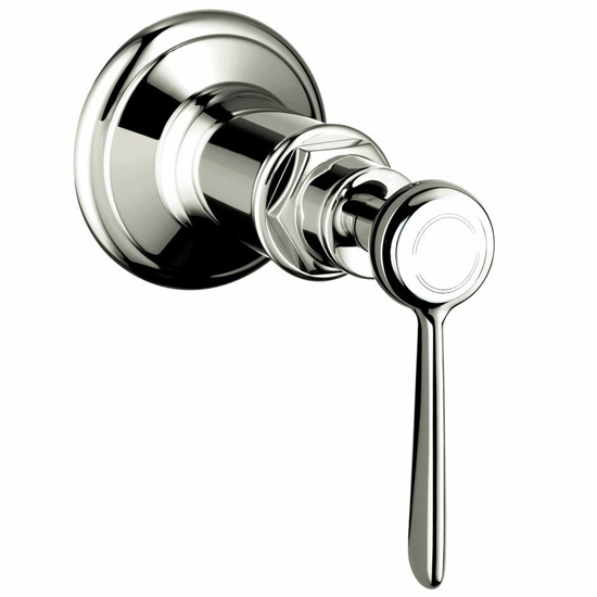 Hansgrohe 16872831 Axor Montreux Volume Control Trim with Lever Handle - Polished Nickel