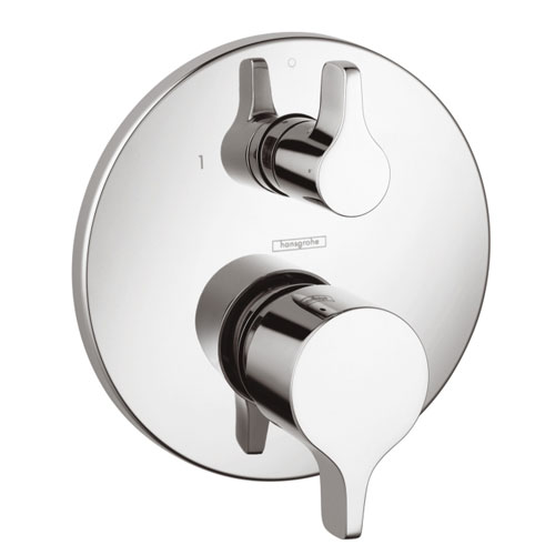 Hansgrohe 04448000 Metris E Pressure Balanced Valve Trim Only with Diverter - Chrome