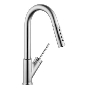 Hansgrohe 10824801 Axor Starck Prep Kitchen Faucet - Stainless Steel
