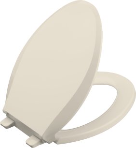 K-4636-47 Kohler Cachet Quiet-Close Quick Release Toilet Seat - Almond