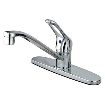 Kingston Brass KB561 Wyndham 8-Inch Kitchen Faucet without Sprayer - Polished Chrome