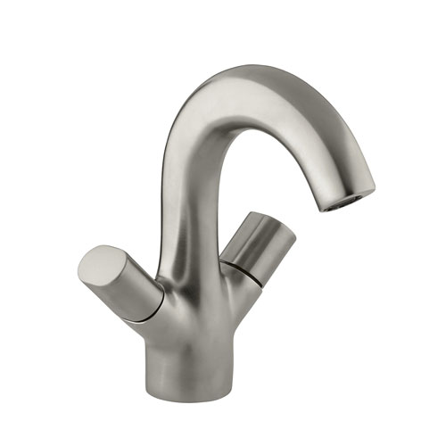 Kohler K-10085-9-BN Oblo Two-Handle Monoblock Lavatory Faucet - Vibrant Brushed Nickel