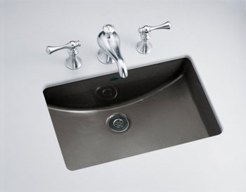 Kohler K-2214-58 Ladena Undercounter Lavatory Without Glazed Underside - Thunder Grey (Faucet Not Included)