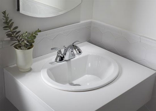 Kohler K-2699-4-G9 Bryant Oval Self-Rimming Lavatory with 4