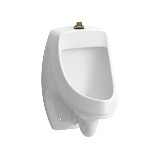 Kohler K-5452-ET-0 Dexter Washout Wall-Mount 0.125 gpf Urinal with Top Spud - White