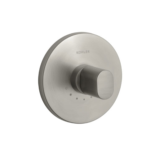 Kohler K-T10069-9-BN Oblo Thermostatic Valve Trim - Brushed Nickel