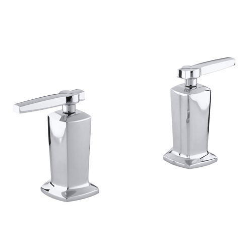 Kohler K-T16248-4-CP Two Handle Deck-Mount Valve Only Trim - Polished Chrome