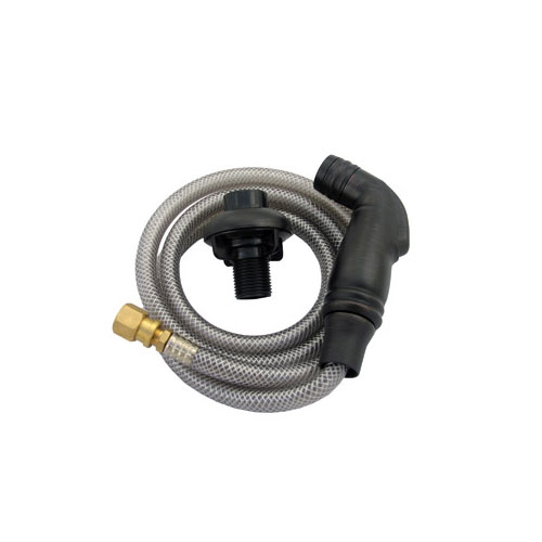 Lasco 08-1539 Kitchen Hose Spray and Guide Assembly - Oil Rubbed Bronze