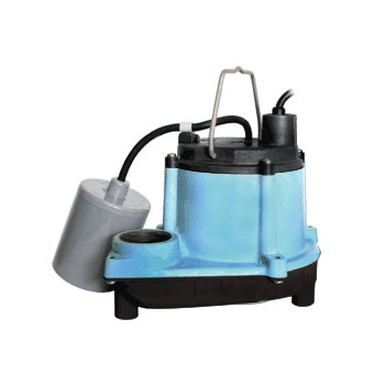 Little Giant 6-CIM-R 1/3 HP, 115V - Manual Submersible Sump Pump, 10' Power Cord (506271)