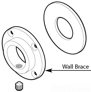 Moen 130969 Mounting Plate Gasket Kit - Chrome