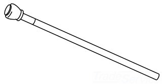 Moen 2011P Lift Rod - Polished Brass