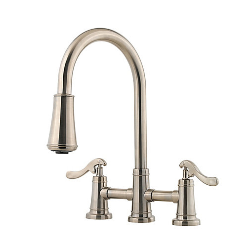 Pfister LG531-YPK Ashfield Pull-Down Kitchen Faucet - Brushed Nickel