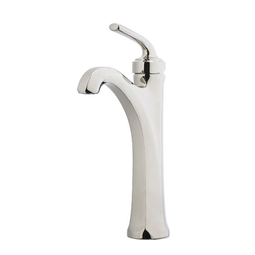 Pfister LG40-DE0D Arterra Single Control Vessel Lavatory Faucet - Polished Nickel