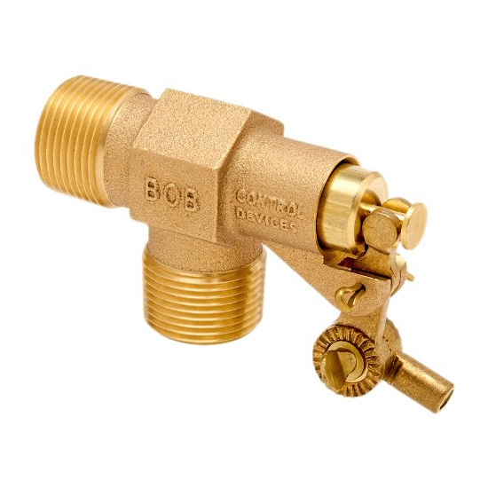 Robert Manufacturing R400-1 Series Bob Red Brass Float Valve