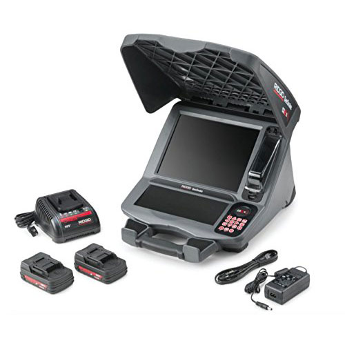 Ridgid 57288 CS12x Digital Recording Monitor w/Wi-Fi 2 Batteries and 1 Charger