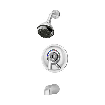 Symmons S-4702 Allura Tub/Shower System - Chrome