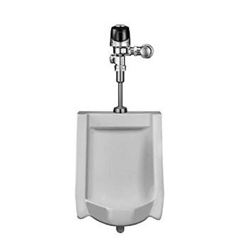 Sloan WEUS-1000.1401 OptimaPlus Battery Powered Wall Mounted Urinal - White