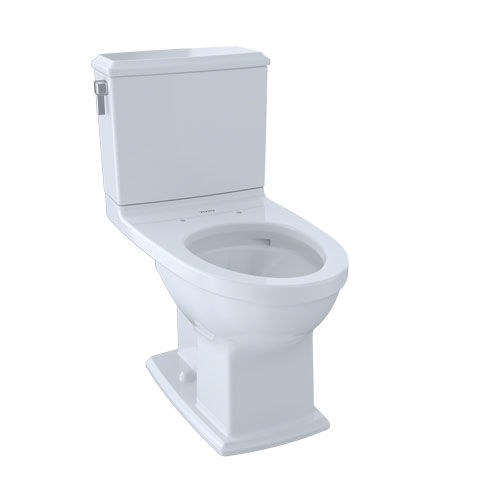 Toto CST494CEMFG#01 Connelly Two-Piece Elongated Dual-Max Dual Flush 1.28 and 0.9 GPF Universal Height Toilet with CeFiONtect - Cotton White