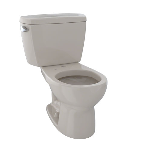 Toto CST743S#03 Drake Two-Piece Round 1.6 GPF Toilet - Bone