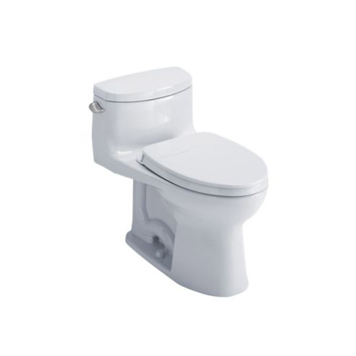 Toto MS634124CEFG#01 Supreme II One-Piece Elongated 1.28 GPF Toilet - Cotton White