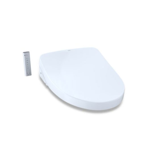 Toto SW3056#01 Washlet S550e Contemporary Elongated Bidet Toilet Seat with ewater+ - Cotton White