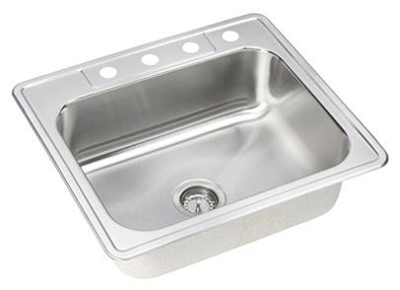 Elkay DSE125224 Dayton Elite Single Bowl Sink - Stainless Steel