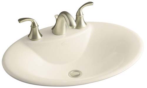 Kohler K-2831-4-47 Maratea Self-Rimming Lavatory With 4