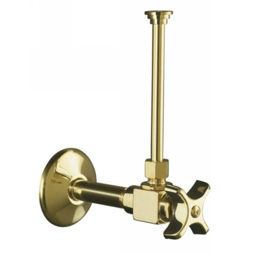 Kohler K-7637-PB Angle Supply with Stop - Polished Brass