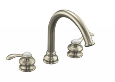 Kohler K-T12885-4-BN Fairfax Two Handle Roman Tub Faucet Trim Kit - Brushed Nickel