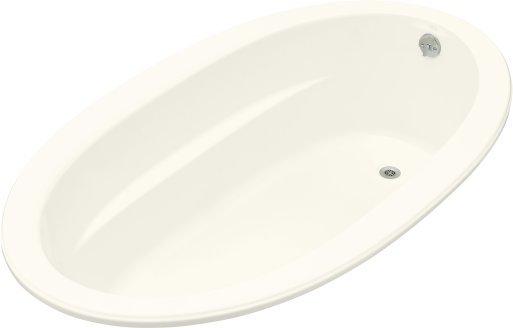 Kohler K-1165-96 Sunward 6' Oval Bath - Biscuit