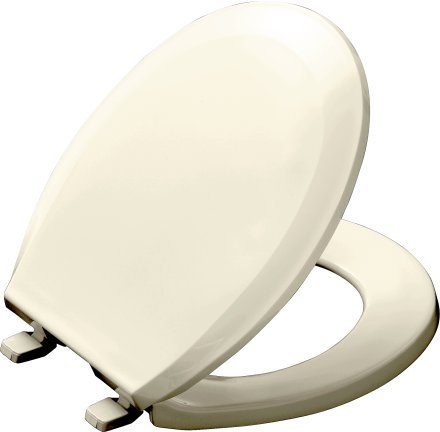 Kohler K-4662-96 Lustra Round Front Toilet Seat - Biscuit