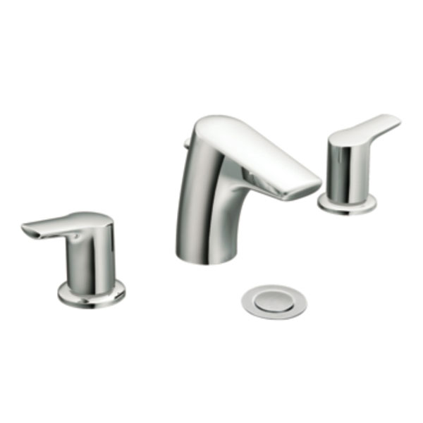 Moen T6820 Method Two-Handle Widespread Lavatory Faucet Trim - Chrome