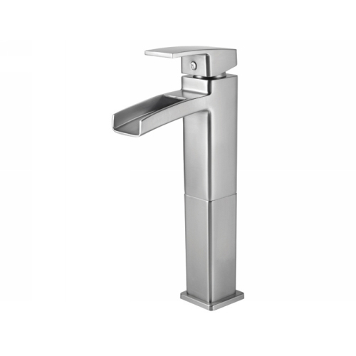 Pfister LG40-DF0K Kenzo Single Handle Lavatory Vessel Faucet - Brushed Nickel