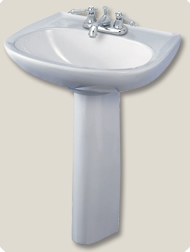 Briggs Altima Pedestal Sink